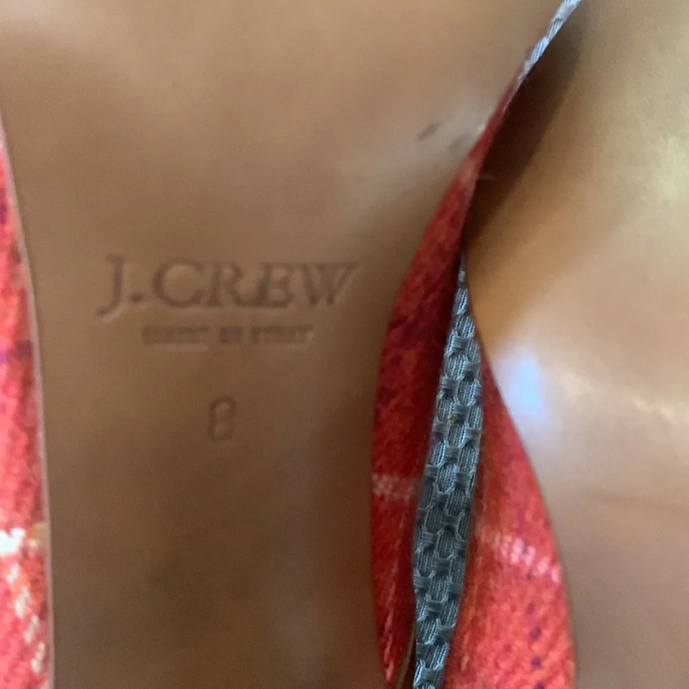 Made in Italy J Crew Women’s Shoes; Mary Jane with 3.75 heel and rounded front